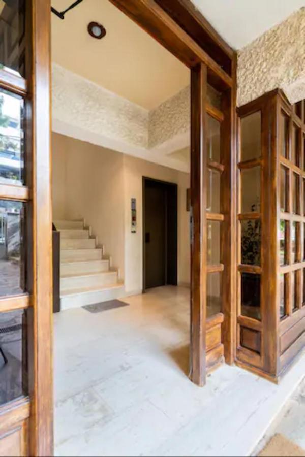 Βright Walled Designed Apt In Glyfada Center Ateny Zewnętrze zdjęcie